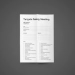Safety Tailgate Meeting – 26 weeks